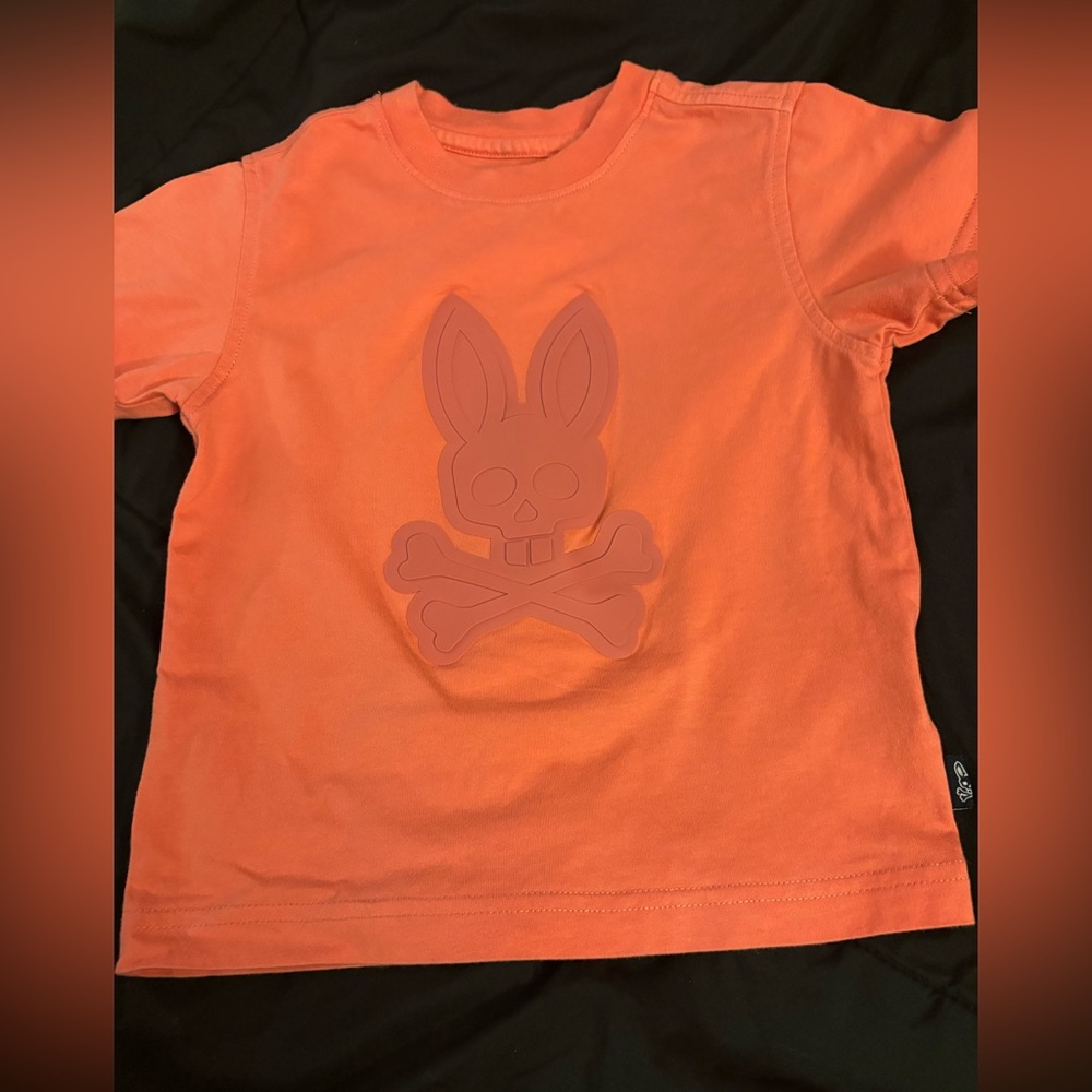 Psycho Bunny Bright Coral Tee